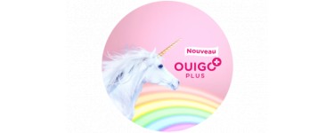 OUIGO: 1 bagage supplémentaire + place au choix + Wifi + coupe-file en option à 7€ avec OUIGO PLUS