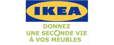 IKEA: 50% supplémentaires pour toute reprise de vos anciens meubles IKEA en magasin
