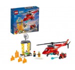Amazon: LEGO City L'Hélicoptère de Secours des Pompiers - 60281 à 23,99€