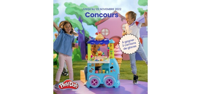 Cultura: 3 jouets "Camion de glaces" Play-Doh à gagner