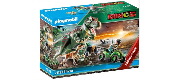 Amazon: Playmobil Dinosaurier - 71183 à 19,50€