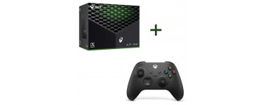Cdiscount: Console Xbox Series X - 1To + 2ème manette Xbox Series sans fil nouvelle génération à 549,99€
