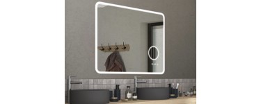 Leroy Merlin: Miroir lumineux LED, l.120 x H.70 cm avec système anti buée Looka à 135€