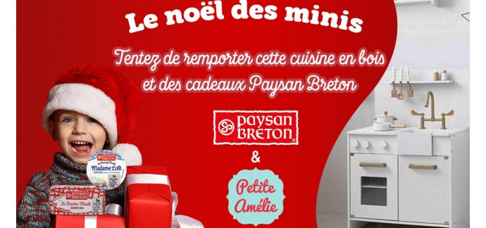 Paysan Breton: 1 jouet cuisine en bois Petite Amélie, des tabliers, des toques, des bons de réduction à gagner 
