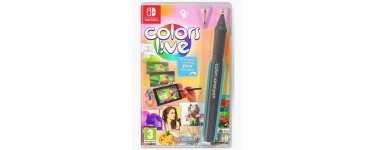 Cultura: Jeu Colors Live sur Nintendo Switch (Stylo de détection de pression inclus) à 29,99€