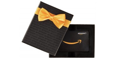 Amazon: 6€ offerts pour l'achat de 60€ de cartes cadeaux Amazon.fr