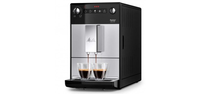 Cdiscount: Machine à café Purista expresso automatique avec broyeur à grains 1450W MELITTA F230-101 à 299,79€