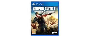 Amazon: Jeu Sniper Elite 5 sur PS4 à 34,99€