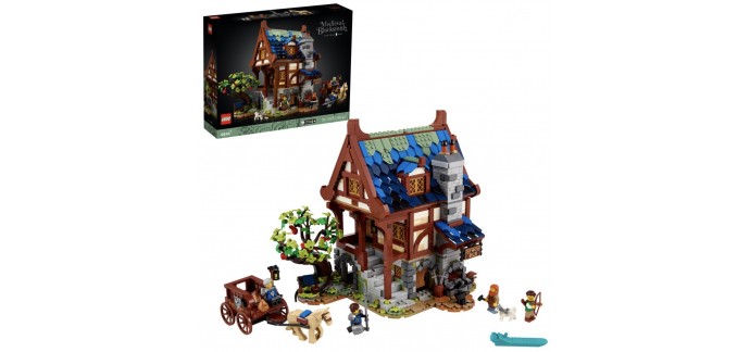 Fnac:  LEGO Ideas Le forgeron médiéval - 21325 à 135,99€