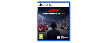 Amazon: Jeu F1 Manager 2022 sur PS5 à 21€