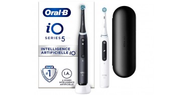 Amazon: Lot De 2 Brosses À Dents Électriques Oral-B iO 5 à 120,79€