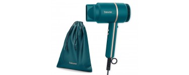 Amazon: Sèche-cheveux compact Beurer HC 35 Ocean avec fonction ionique - Turquoise à 39,99€