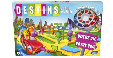 Amazon: Jeu de société Hasbro Destins Le Jeu de la Vie à 14,34€