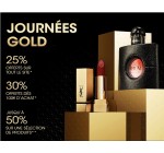 Yves Saint Laurent Beauté: -25% sans minimum sur tout le site, -30% dès 100€ et jusqu'à -50% sur une sélection
