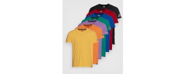 Zalando Privé: Lot de 7 T-shirts basiques Hollister Crew (Plusieurs tailles disponibles) à 32€