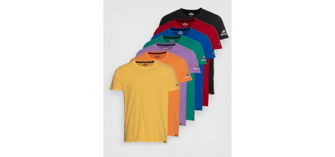 Zalando Privé: Lot de 7 T-shirts basiques Hollister Crew (Plusieurs tailles disponibles) à 32€