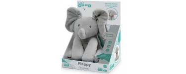 Amazon: Peluche Interactive pour Bébé Flappy l'éléphant à 29,59€