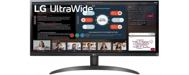 Boulanger: Moniteur 29" LG UltraWide 29WP500-B à 195,11€