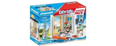 Amazon: Playmobil City Life Starter Pack Cabinet de pédiatre - 70818 à 8,81€
