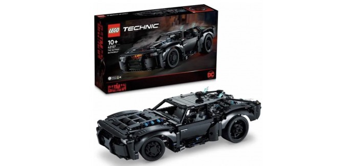 Amazon: LEGO Technic Batmobile de Batman - 42127 à 65,99€