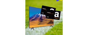 20 Minutes: 1 téléviseur Samsung 4K et des cartes cadeau Amazon à gagner