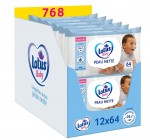 Amazon: Pack de 12x64 lingettes bébé Lotus Baby Peau Nette à 25,20€
