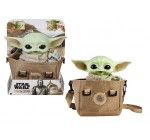 Amazon: Figurine Peluche Star Wars The Mandalorian Bébé Yoda avec sacoche de transport à 29,27€