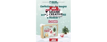 Gulli: 10 kits créatifs " Bougies à modeler Noël" de Graine Créative à gagner