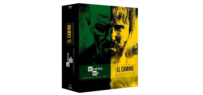 Amazon: [Black Friday] Coffret Blu-Ray Breaking Bad - Intégrale de la série + El Camino à 41,99€