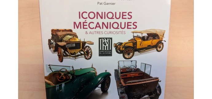France Bleu: 1 livre "Iconiques mécaniques et autres curiosités" à gagner