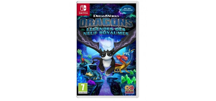 Amazon: Jeu Dragons : Légendes des neuf royaumes sur Nintendo Switch à 25,48€
