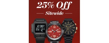 Nixon: 25% de réduction sur tout le site pour Black Friday