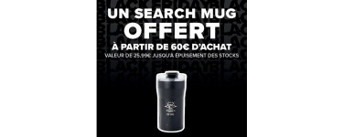 Rip Curl: 1 Search Mug offert dès 60€ d'achat pour Black Friday