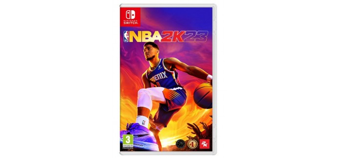 Amazon: Jeu NBA 2K23 sur Nintendo Switch à 20,99€