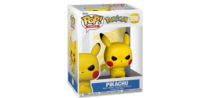 Amazon: Figurine Funko Pop Games: Pokemon - Grumpy Pikachu à 12,99€