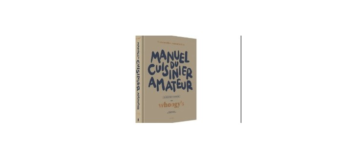 LeFooding: 1 livre "Le Manuel du cuisinier amateur" à gagner