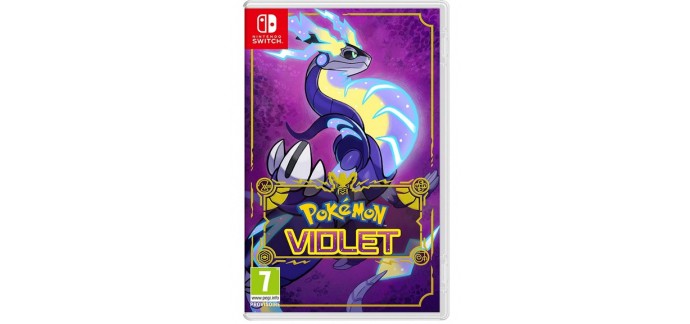 Amazon: Jeu Pokémon Violet sur Nintendo Switch à 44,16€