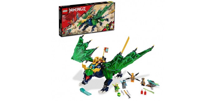 Amazon: LEGO Ninjago Le Dragon Légendaire de Lloyd - 71766 à 39,90€