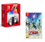 Fnac: Console Nintendo Switch OLED + Jeu The Legend of Zelda: Skyward Sword HD Switch à 319,99€