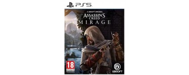 Amazon: Jeu Assassin's Creed Mirage sur PS5 à 29€