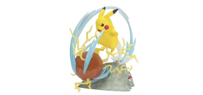 Auchan: Figurine Collector Lumineuse Pokémon Pikachu 33 cm à 34,99€