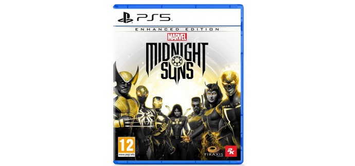 Amazon: Jeu Marvel's Midnight Suns Edition Enhanced sur PS5 à 11,28€