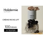 Mon Vanity Idéal: 100 Crèmes riche Lift de Holidermie à tester