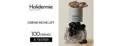 Mon Vanity Idéal: 100 Crèmes riche Lift de Holidermie à tester