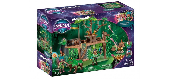 Amazon: Playmobil Adventures of Ayuma Camp d'entraînement des fées - 70805 à 38,65€