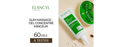 Mon Vanity Idéal: 60 Gels minceur Slim Massage Elancyl à tester