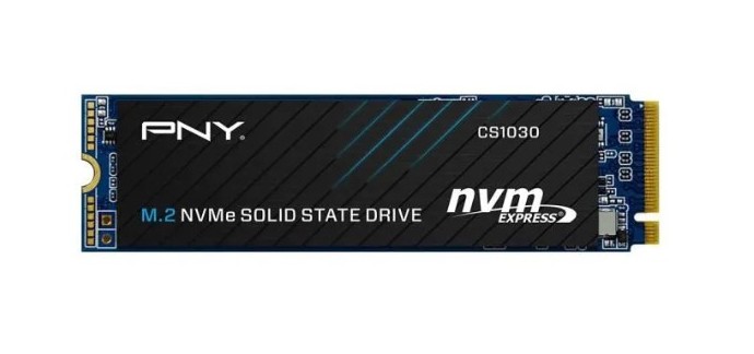 Cdiscount: SSD interne M.2 NVMe PNY CS1030 - 1To à 69,99€