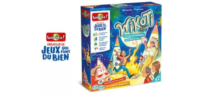 Magazine Maxi: 7 jeux de société Wikoti Bioviva à gagner