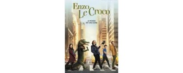 Carrefour: 100 lots de 2 places de cinéma pour le film "Enzo le crocodile" à gagner