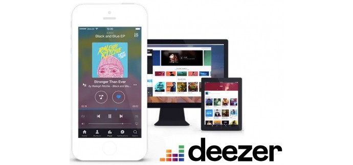 Deezer: 1 an d'abonnement à Deezer Premium + à 58,80€ au lieu de 131,76€